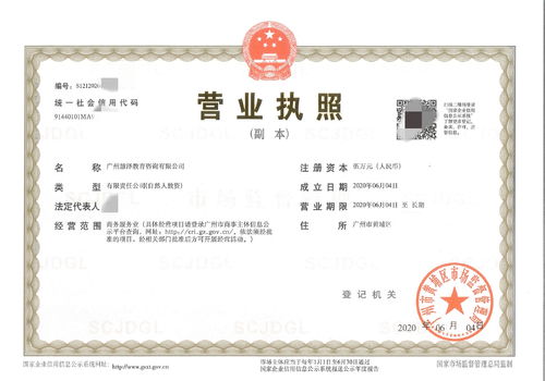 廣州黃埔區教育咨詢公司注冊代辦 委托專業團隊，高效當天下證